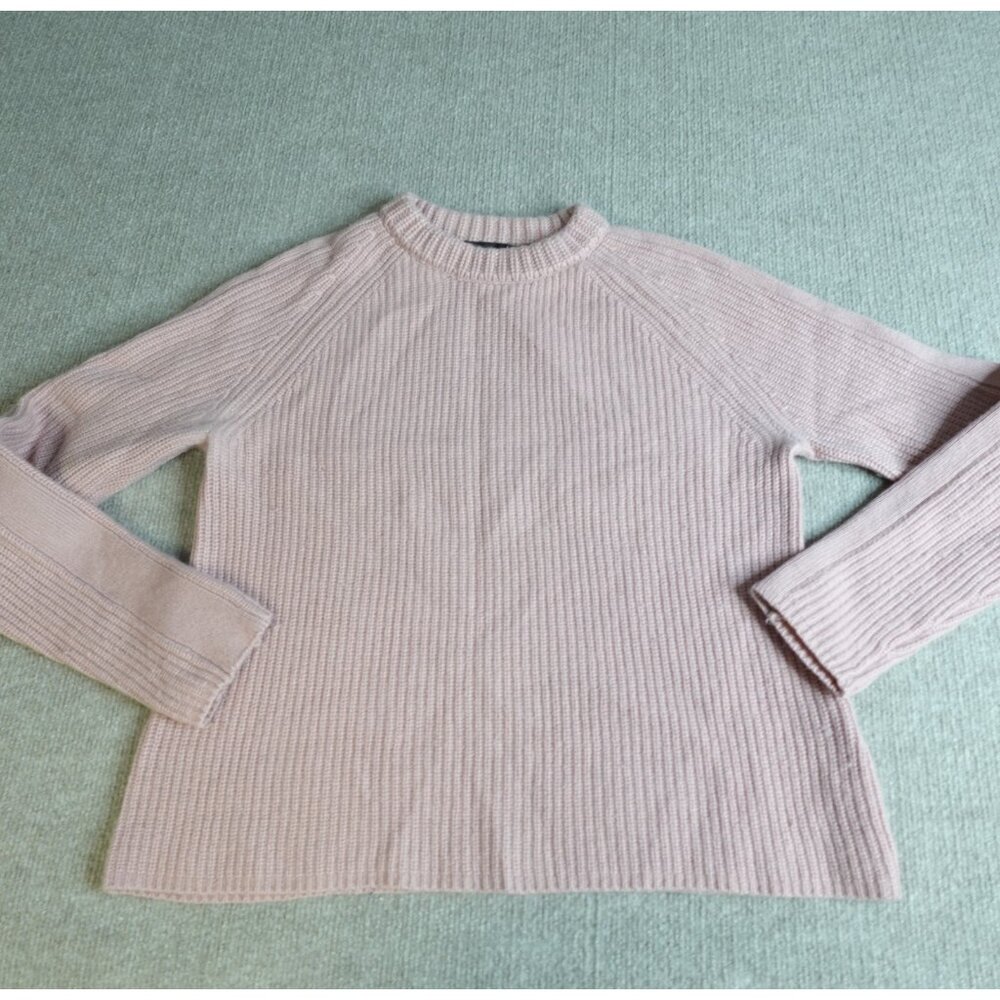 Jenni Kayne Womens Sweater Large Pink 100% Cashmere